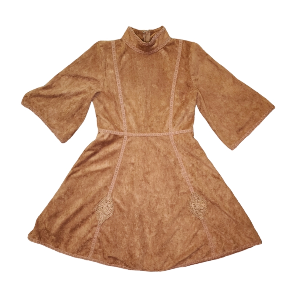 ASOS faux suede dress